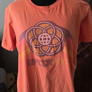 Hanes Orange Short Sleeve Tee
